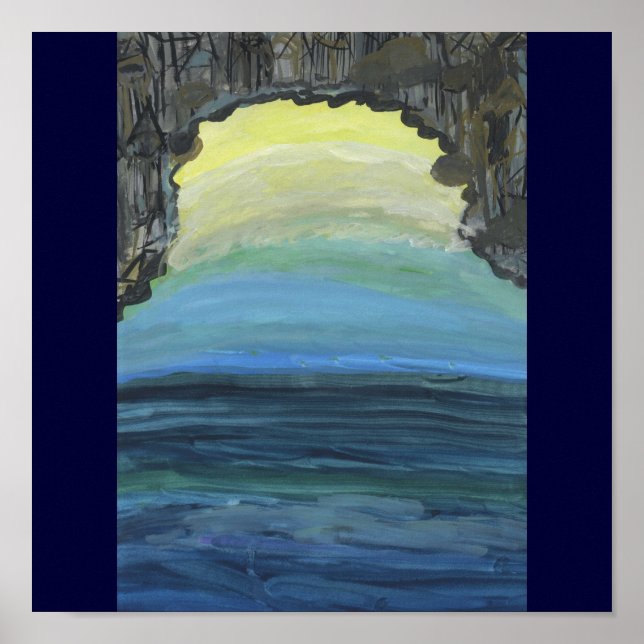 Poster α α XL ί α-Beach (Frente)