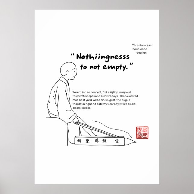 POSTER ニッポン感性 01 (Frente)