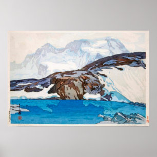 Pôster ブライトホルン, Breithorn, Hiroshi Yoshida,