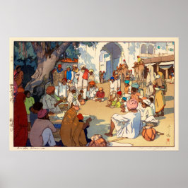 Pôster ヘ ビ い, Cobra charmers, Hiroshi Yoshida