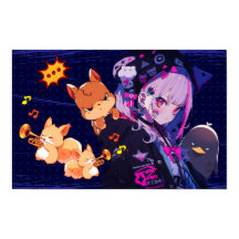 ポスター｜VACHABORG グッズ「♪ めいくのーのいず」 ポスター