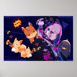 POSTER ポスター｜VACHABORG グッズ「♪ めいくのーのいず」 ポスター