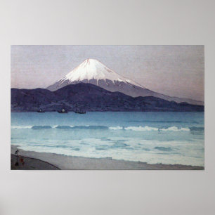 Poster 三保の富士, Monte Fuji visto da península de