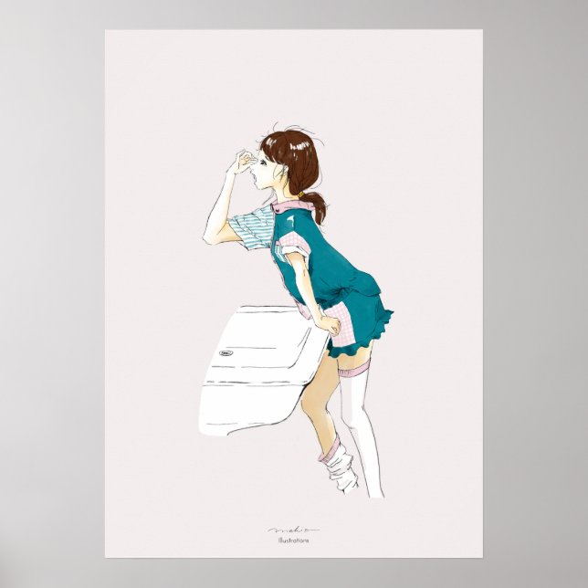 POSTER 女の子の日常 (Frente)