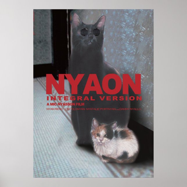 POSTER 映画パロディ　ニャオン (Frente)