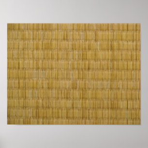 Poster 畳 da esteira de Tatami