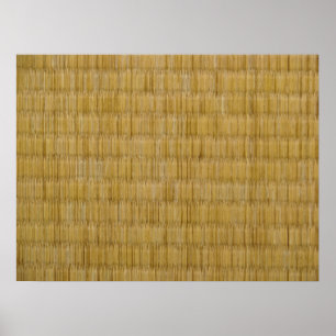 Poster 畳 da esteira de Tatami