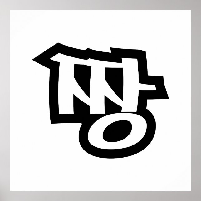 Poster 짱 JANG - A MELHOR Língua Hangul Gíria Coreana (Frente)