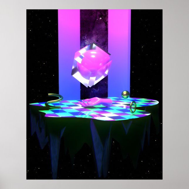 Poster ｔｈｅ　ｉｓｌａｎｄ　は ヾ (Frente)