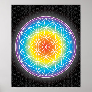Pôster 01 LUMINÊNCIA - Flor de Vida