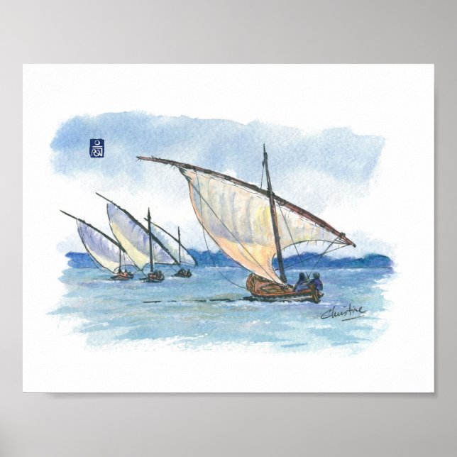 Poster 032 - Lateen Sail Regatta (Frente)