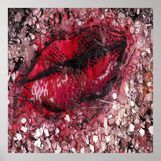 Pôster 09#213 lábios/pos.