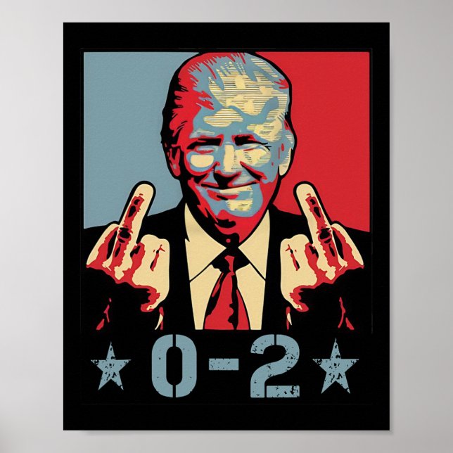 Poster 0 2 Engraçado Trump 2024 Trump 2024 Vencedor da vi (Frente)
