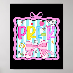 Poster 1º Dia Do Pré-jardim Préppy Ck Para A Escola Co