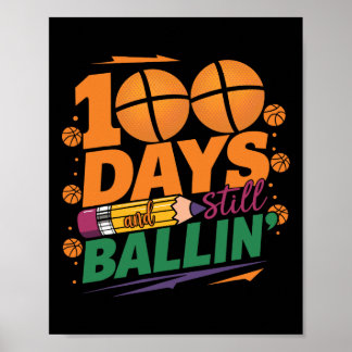 Poster 100º Dia De Crianças De Espetáculos Escolares 100