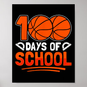 Poster 100º Dia De Esboço Escolar 100 Dias De Crianças Es
