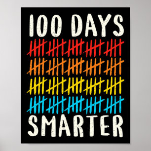 Poster 100º Dia De Escola 100 Dias Mais Inteligente Profe