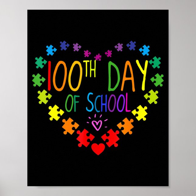 Poster 100º Dia do Professor de Autismo Escolar (Frente)