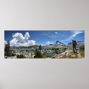 Poster 1000 Island Lake and Banner Peak - Trilha de John