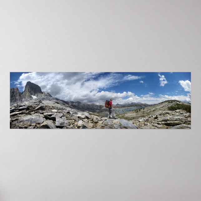 Pôster 1000 Lago Insular, Ansel Adams Wilderness, Serra (Frente)