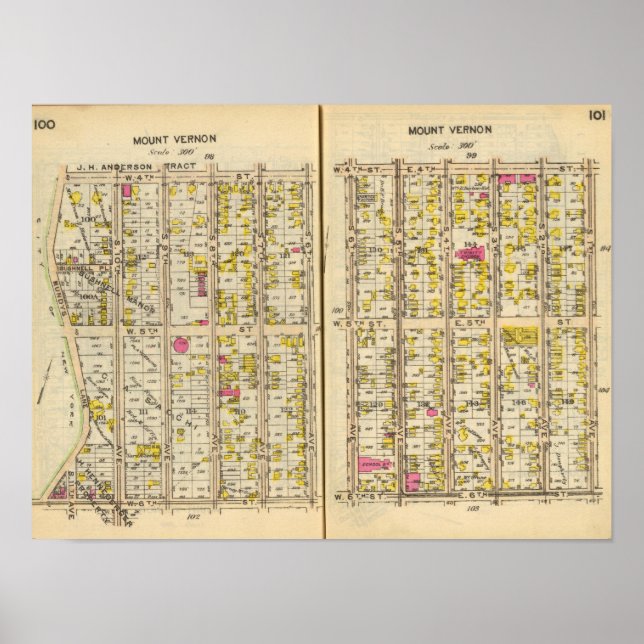 Pôster 100101 Mt Vernon (Frente)