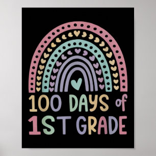 Poster 100.º Dia Da Escola 1rua Grau 100 Dias Mais Inteli