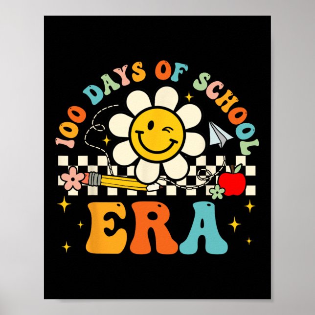 Poster 100. º Dia De Professores 100 Dias De (Frente)