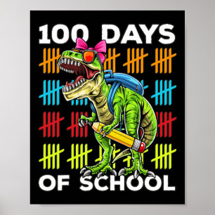 Poster 100.º Dia dos Professores Escolares 100 Dias 3
