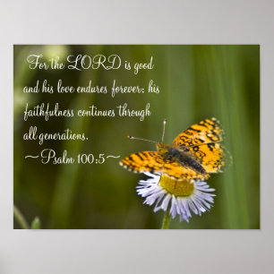 Poster 100:5 do salmo