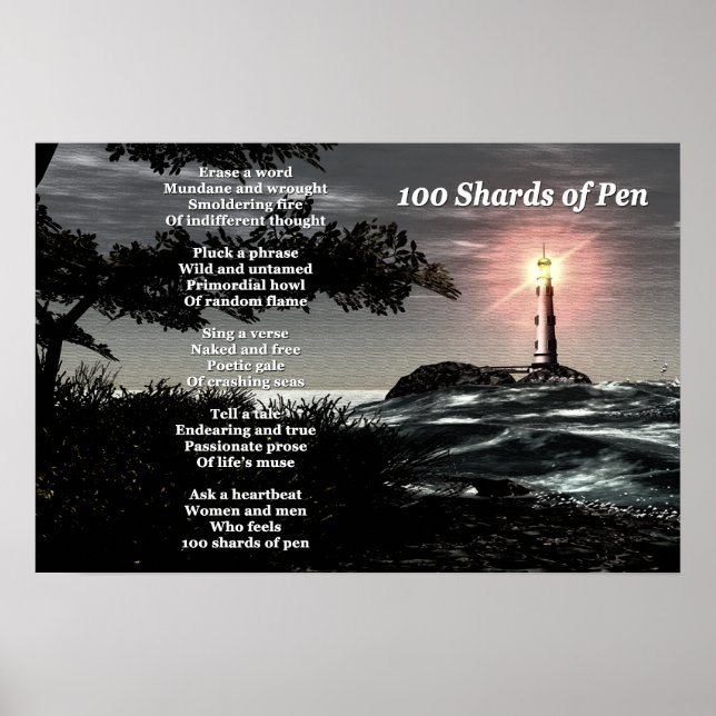 Pôster 100 Canetas (Frente)