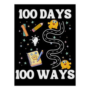 Pôster 100 Dias 100 Maneiras