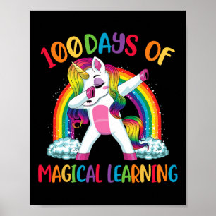 Poster 100 dias de aprendizado mágico abbing de garotas u