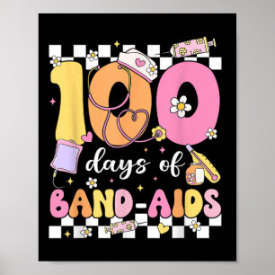 Poster 100 Dias De Enfermeira Da Escola De Banda Aids 100