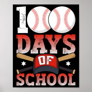 Poster 100 Dias De Escola Bysebyll 100º Dia Para Aluno