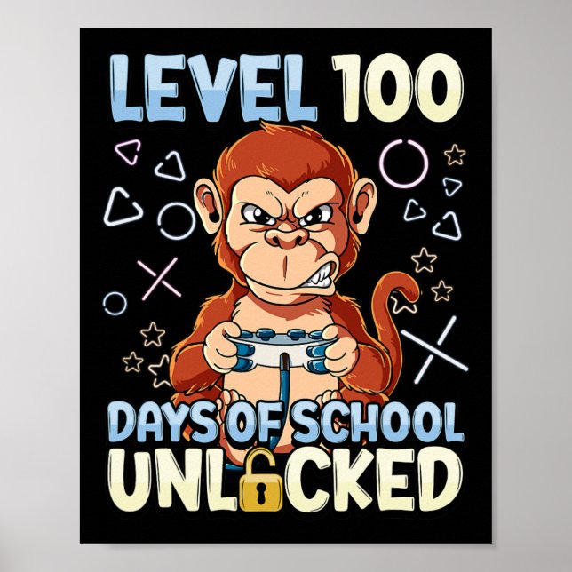 Poster 100 Dias De Escola Desbloqueados 2 (Frente)
