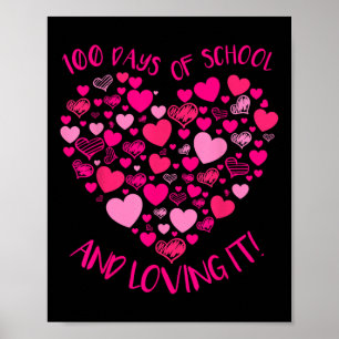 Poster 100 Dias De Escola E Ainda A Adorando Bonita