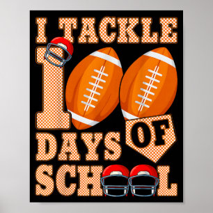 Poster 100 Dias De Escola Meninos 100º Dia De Escola Fute