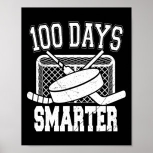 Poster 100 Dias De Esportes De Hóquei Mais Inteligentes 1