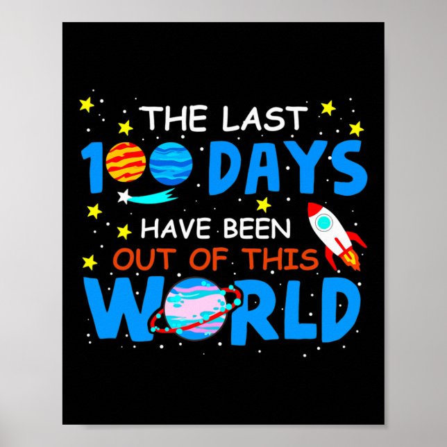 Poster 100 Dias De Fora Deste Mundo 100 Dias De Cc (Frente)