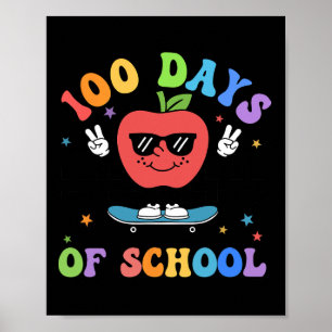 Poster 100 Dias De Professores Do Ensino 100 Dia De