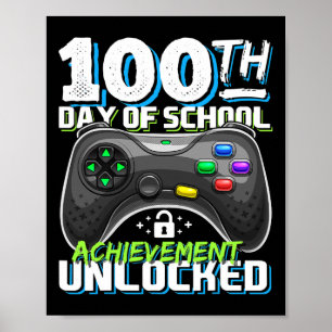 Poster 100 dias de sucesso escolar Jogo de vídeo desbloqu