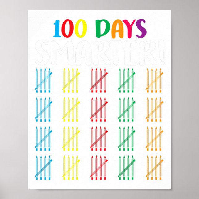 Poster 100 dias mais inteligente (Frente)