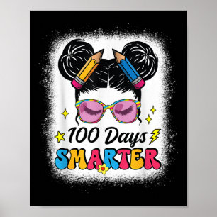 Poster 100 Dias Mais Inteligente, Menina De Arma 100... D