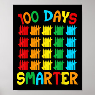 Poster 100 Dias Mais Inteligentes - 100º Dia da Escola