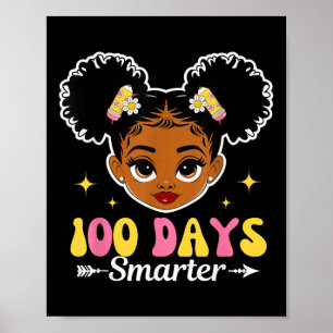 Poster 100 Dias Mais Inteligentes Depois Da Menina 100º D
