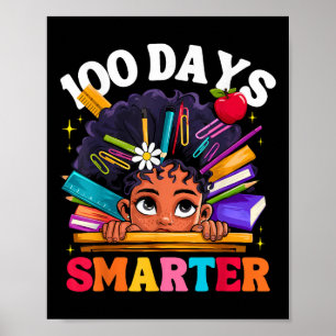 Poster 100 Dias Mais Inteligentes Depois Da Menina 100º D
