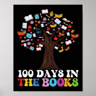 Poster 100 Dias Nos Livros Que Lem Professores 100 Dias D