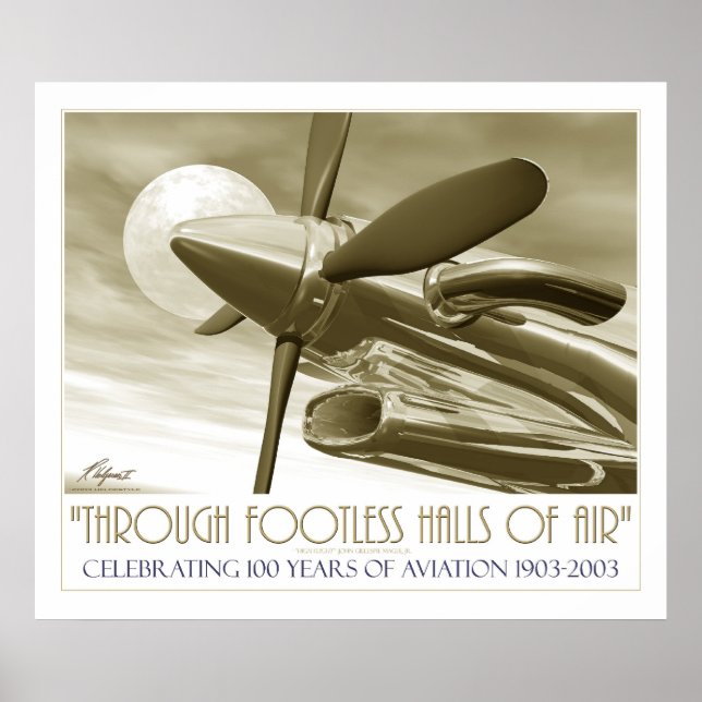 Poster 100th Anniversary of Flight (Frente)