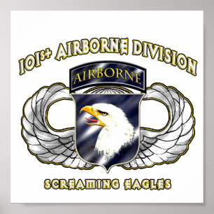 Poster 101st Divisão aerotransportada