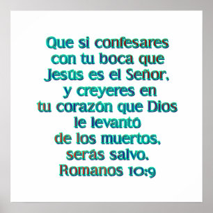 Poster 10:9 dos romanos
